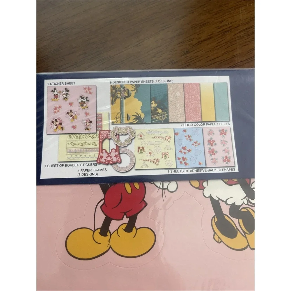 Walt Disney World Scrapbooking Kit Capture The Magic Mickey Minnie Love